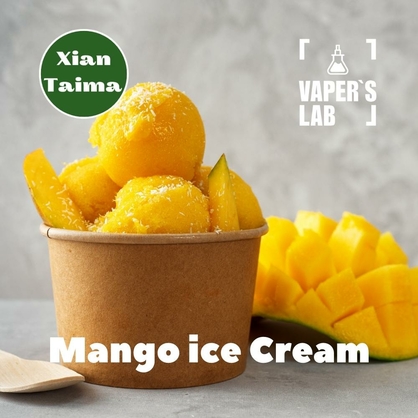 Фото, Відеоогляди на Ароматизатори для рідин Xi'an Taima "Mango Ice Cream" (Манго морозиво) 