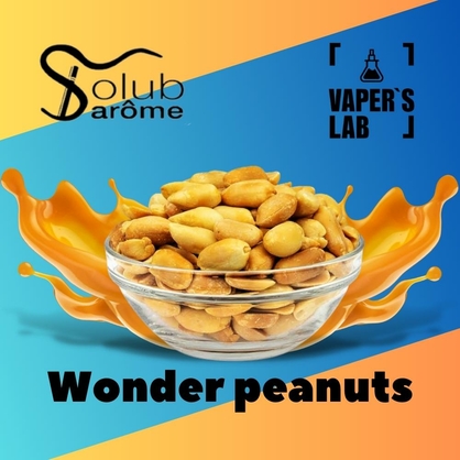 Фото, Видео, Купить ароматизатор Solub Arome "Wonder peanuts" (Жареный арахис с карамелью) 