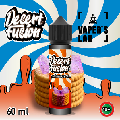 Фото рідини для вейпа dessert fusion graham cracker 60 ml