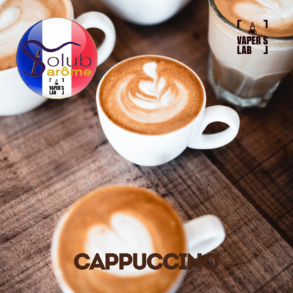 Фото, Відеоогляди на Преміум ароматизатор для електронних сигарет Solub Arome "Cappuccino" (Капучіно) 