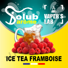 Ароматизатор для вейпа Solub Arome "Ice-T framboise" (Малиновий чай)