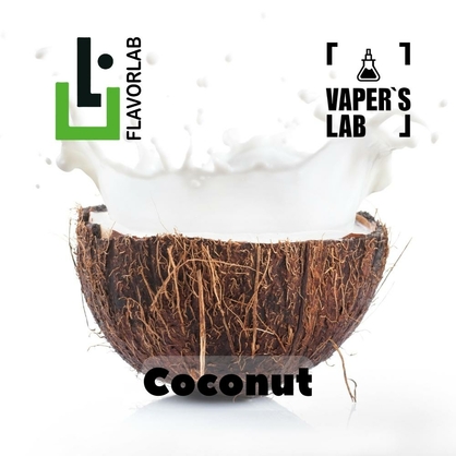 Фото на Ароматизаторы для вейпа Flavor Lab Coconut 10 мл