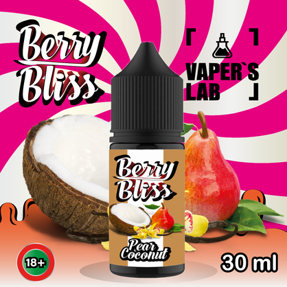 Фото жижа для пода berry bliss pear coconut 30 мл