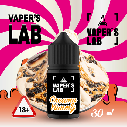 Фото, Видеообзор на жижку Salt Vaper's LAB Salt Creamy yammy 30 ml