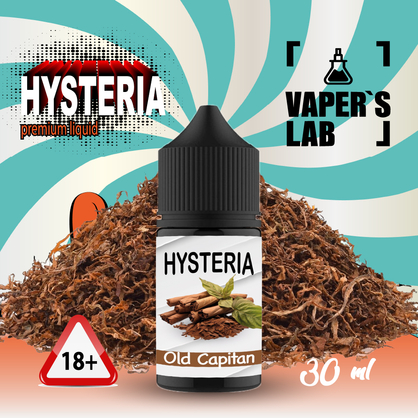 Фото, Видеообзор на жижку Salt Hysteria Salt Old Capitan 30 ml