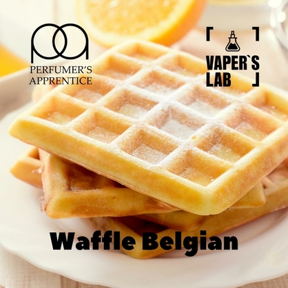 Фото, Видео, Натуральные ароматизаторы для вейпов TPA "Waffle Belgian" (Бельгийские вафли) 