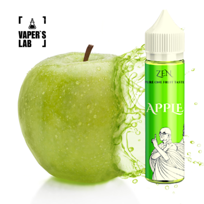 Фото рідини для електронних сигарет zen ice apple