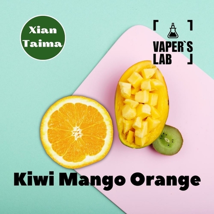 Фото, Відеоогляди на Найкращі ароматизатори для вейпа Xi'an Taima "Kiwi Mango Orange" (Ківі манго апельсин) 