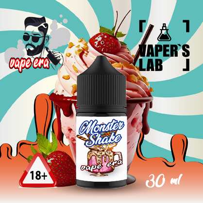 Фото жидкость для пода vape era salt monster shake 30 мл