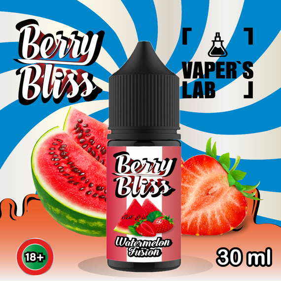 Відгуки  жижа для пода berry bliss watermelon fusion 30 мл