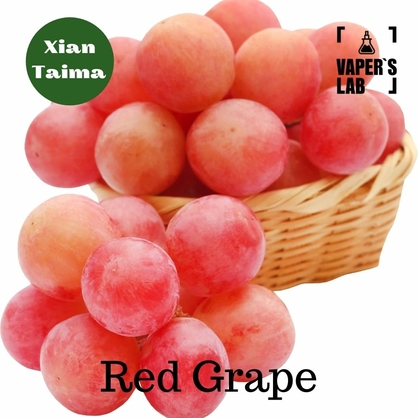 Фото, Відеоогляди на Ароматизатори для сольового нікотину Xi'an Taima "Red grape" (Червоний виноград) 