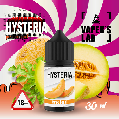 Фото, Відеоогляди на Жижу Salt Hysteria Salt Melon 30 ml