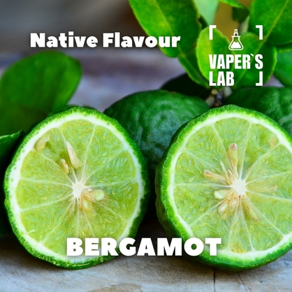 Фото, Відеоогляди на Харчовий ароматизатор для вейпа Native Flavour "Bergamot" 30мл 