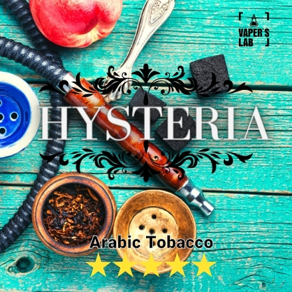 Фото, Відео на рідину Hysteria Arabic Tobacco 30 ml