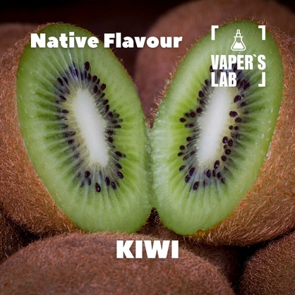 Фото, Відеоогляди на Ароматизатор для самозамісу Native Flavour "Kiwi" 30мл 