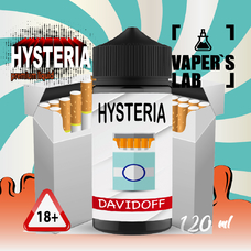 Купити жижу для вейпа без нікотину Hysteria Davidoff 100 ml