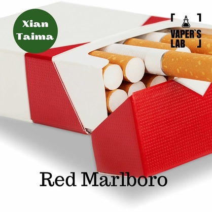 Фото, Видео, Премиум ароматизатор для электронных сигарет Xi'an Taima "Red Marlboro" (Красные Мальборо) 