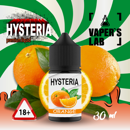 Фото, Відеоогляди на Жижу Salt Hysteria Salt Orange 30 ml