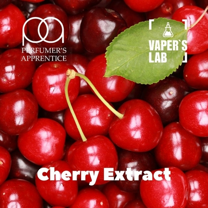 Фото, Видео, Ароматизаторы для жидкости вейпов TPA "CHERRY EXTRACT" (Вишневый экстракт) 