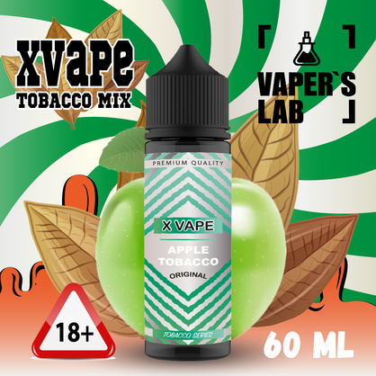 Фото, Видео на Жижи для вейпа XVape Apple Tobacco