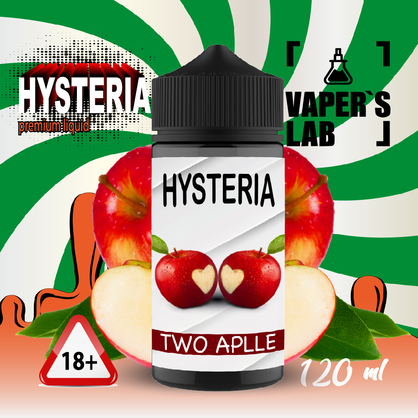 Фото жидкость для вейпа купить hysteria two apples 100 ml