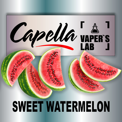 Фото на аромку Capella Sweet Watermelon Сладкий Арбуз