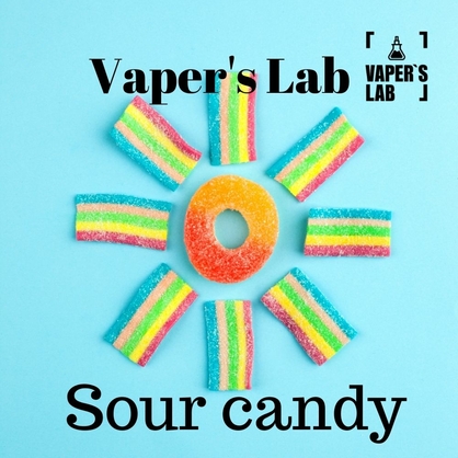 Фото, Видео на жидкости Vapers Lab Sour candy 60 ml