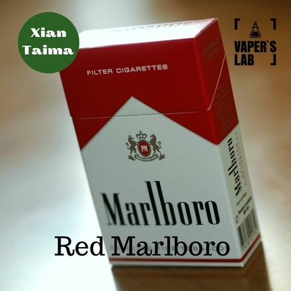 Фото, Видео, Премиум ароматизатор для электронных сигарет Xi'an Taima "Red Marlboro" (Красные Мальборо) 