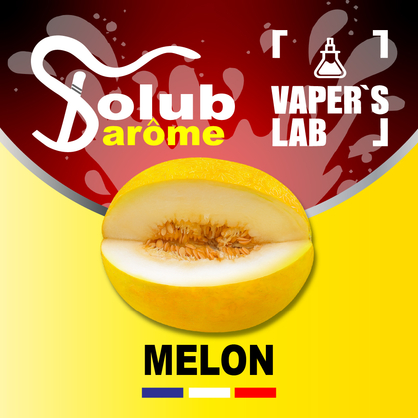 Фото, Відеоогляди на Преміум ароматизатор для електронних сигарет Solub Arome "Melon" (Соковита диня) 