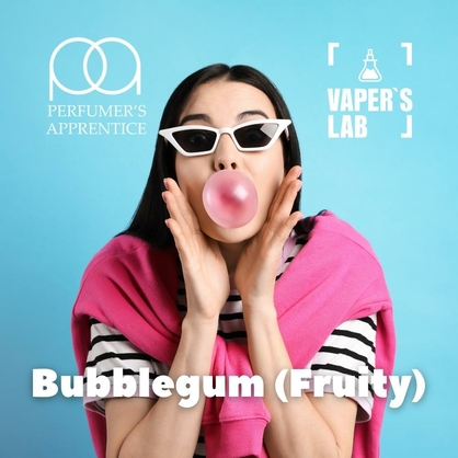 Фото, Видео, Ароматизаторы для вейпа TPA "Bubblegum (Fruity)" (Фруктовая жвачка) 