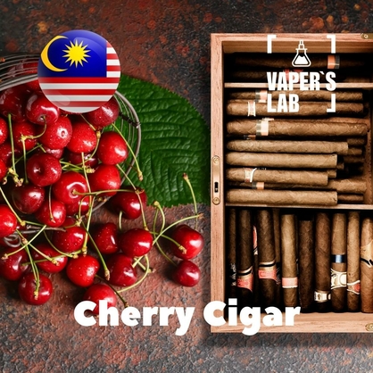 Фото на Ароматизаторы для вейпа Malaysia flavors Cherry Cigar